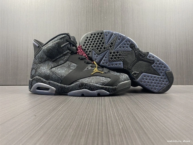 Rep 6 DB9818-001 (W) Triple Retro Jordan Black SD 0731